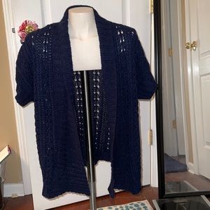 Forever 21 Navy Cardigan Sweater